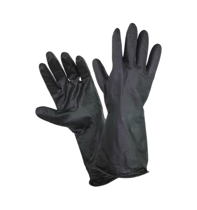 ΓΑΝΤΙΑ ΒΙΟΜΗΧΑΝΙΚΑ LATEX ΜΑΥΡΑ 10    XL