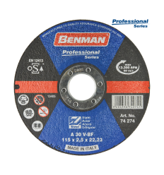 ΔΙΣΚΟΣ ΚΟΠΗΣ ΣΙΔΗΡΟΥ PROFESSIONAL BENMAN 180x3.0mm