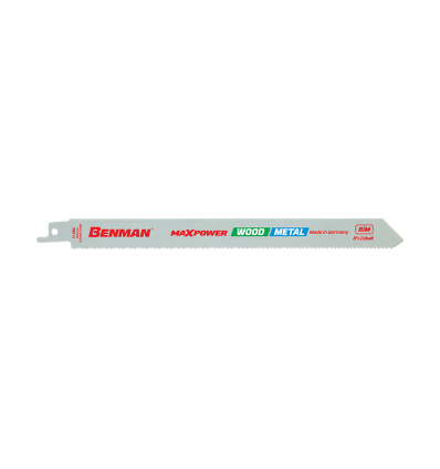 ΣΠΑΘΟΛΑΜΕΣ BENMAN ΓΙΑ ΞΥΛO/ΜΕΤΑΛΛΟ 5 ΤΜΧ (S1122HF)