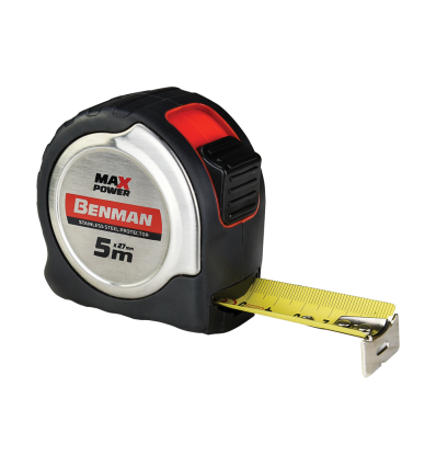 ΜΕΤΡΟ ΡΟΛΟ MAXPOWER BENMAN 5m x 27mm