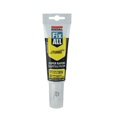 ΚΟΛΛΑ MS-POLYMER FIX ALL TURBO ΛΕΥΚΗ, 125ml, SOUDAL