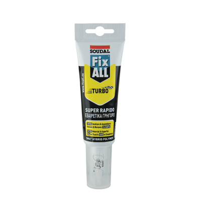 ΚΟΛΛΑ MS-POLYMER FIX ALL TURBO ΛΕΥΚΗ, 125ml,...