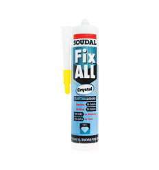 ΚΟΛΛΑ MS-POLYMER FIX ALL ΔΙΑΦΑΝΗ, 290ml, SOUDAL