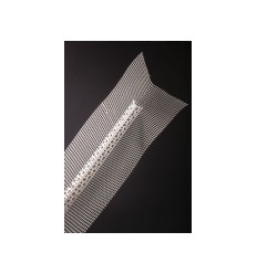 Γωνιόκρανα PVC με υαλόπλεγμα 10+10cm Χ 2,5 m