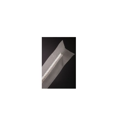 Γωνιόκρανα PVC με υαλόπλεγμα 10+10cm Χ 2,5 m