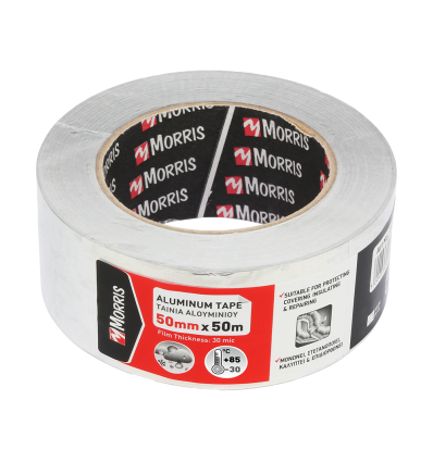 ΤΑΙΝΙΑ ΑΛΟΥΜΙΝΙΟΥ MORRIS 30mic 50mmX10m