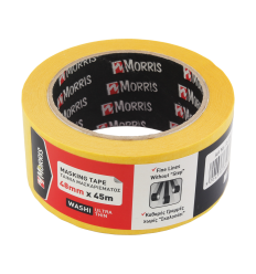 ΤΑΙΝΙΑ ΜΑΣΚΑΡΙΣΜΑΤΟΣ WASHI, SUPER THIN, MORRIS, 30mmX45m
