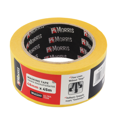ΤΑΙΝΙΑ ΜΑΣΚΑΡΙΣΜΑΤΟΣ WASHI, SUPER THIN, MORRIS,...
