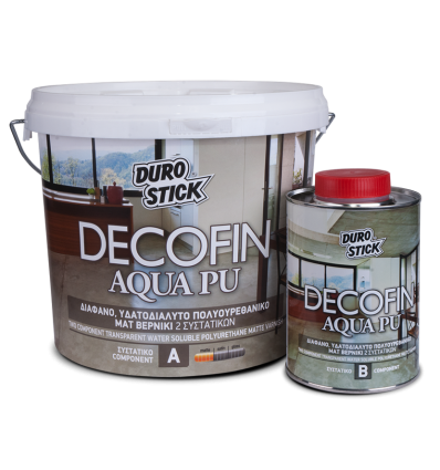 Decofin Aqua PU 3kg (Α: 2445gr, Β: 555gr)