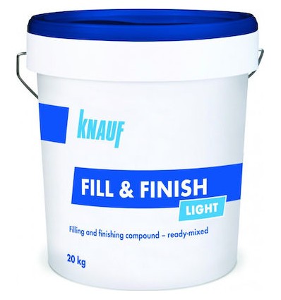 FILL & FINISH LIGHT ΥΛΙΚΟ ΓΕΜΙΣΜΑΤΟΣ & ΣΠΑΤΟΥΛΑΡΙΣΜΑΤΟΣ KNAUF 20KG 550184