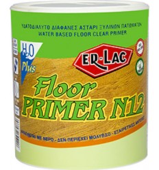 ER-LAC FLOOR PRIMER N12 Υδατοδιάλυτο διαφανές αστάρι ξύλινων πατωμάτων