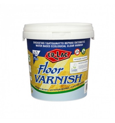 ER-LAC Βερνίκι Πατώματος Floor Varnish Eco Gloss 1lt Διάφανο