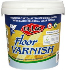 ER-LAC Βερνίκι Πατώματος Floor Varnish Eco Satin 1lt Διάφανο
