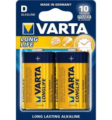 Varta LongLife Αλκαλικές Μπαταρίες D 1.5V 2τμχ