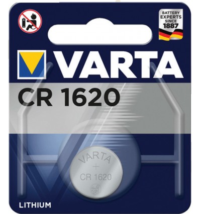 Varta Professional Electronics Μπαταρία Λιθίου Ρολογιών CR1620 3V 1τμχ