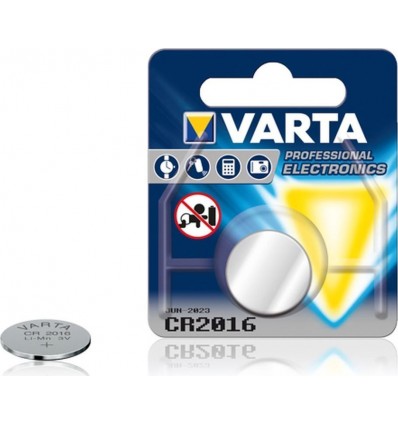 Varta Professional Electronics Μπαταρία Λιθίου Ρολογιών CR2016 3V 1τμχ