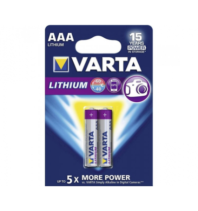 Varta Lithium AAA 2τμχ