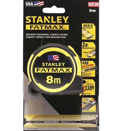 Μέτρο FATMAX, BLADE ARMOR με πλαστική λάμα 32mm - 8m σε blister