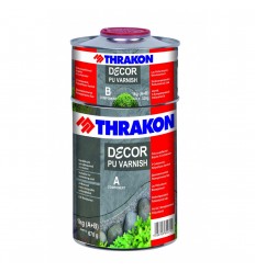 DECOR PU VARNISH- Πολυουρεθανικό βερνίκι 2 συστατικών, γυαλιστερό  ματ 1,0 KG