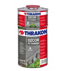 DECOR PU VARNISH- Πολυουρεθανικό βερνίκι 2 συστατικών ματ 4KG