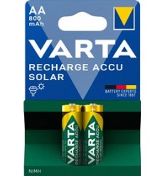 Μπαταρία Ni-MH HR6 Μινιόν(AA) 1,2V 800mAh επαναφορτιζόμενη 2τεμ.