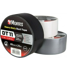 ΤΑΙΝΙΑ ΥΦΑΣΜΑΤΙΝΗ ΜΑΥΡΗ MORRIS 48mmx50m