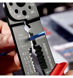 ΠΕΝΣΑ KNIPEX ΓΙΑ ΑΚΡΟΔΕΚΤΕΣ ΚΛΕΙΣΤΟΥ ΤΥΠΟΥ 215ΜΜ 0,75-6ΚΑΡΕ 2