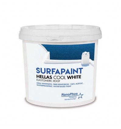 SURFAPAINT HCW HELLAS COOL WHITE GR 10L NANOPHOS
