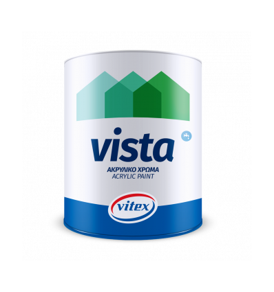 VISTA ΑΚΡΥΛΙΚΟ ΧΡΩΜΑ VITEX 15Lt