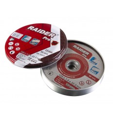 RAIDER ΤΡΟΧΟΣ ΚΟΠΗΣ INOX PRO 125*1.0*22.2mm ΜΕΤΑΛ.ΚΟΥΤΙ 160152