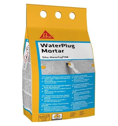 SIKA ΥΠΕΡΤΑΧΥΠΗΚΤΟ ΤΣΙΜΕΝΤΟΕΙΔΕΣ ΚΟΝΙΑΜΑ MONOTOP-108 WATER PLUG 5Kg